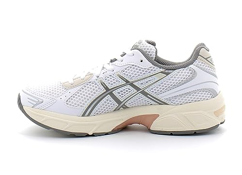 ASICS GEL-1130, Męskie trampki, 37 EU, White Clay Grey, 37 EU