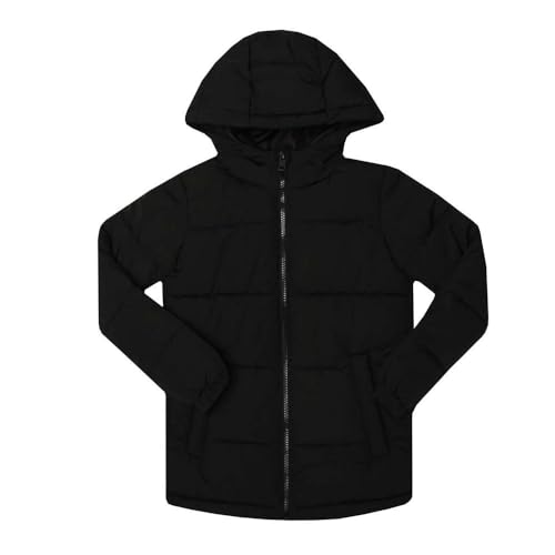 Jack and Jones Płaszcz marki Doudounes Noir Jwhpaul Puffer Hood Jnr