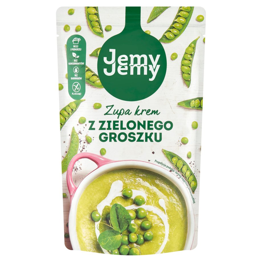 JemyJemy - Zupa krem z zielonego groszku
