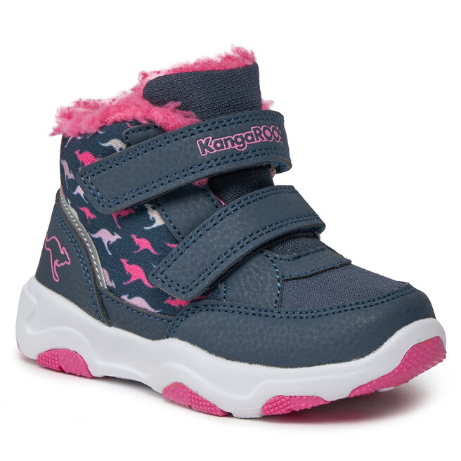 Trzewiki KangaRoos KS-Goku V 02220-000-4204 Dk Navy/Daisy Pink