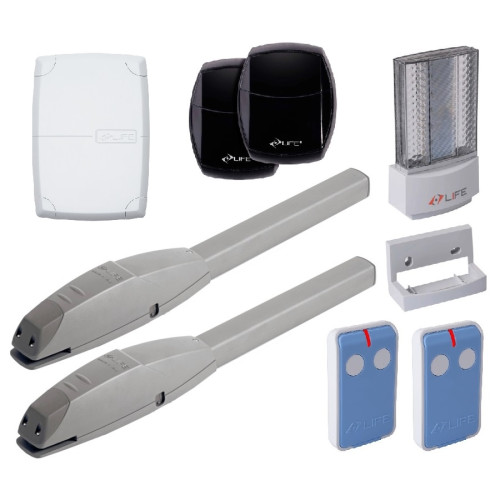 Life Home Zestaw OPTIMO OP3 SKYLINE UNI DL 230V EXTENDED do bram skrzydłowych do 6 m