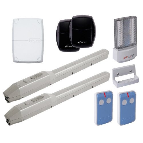 Life Home Zestaw OPTIMO OP5 UNI DL 230V EXTENDED do bram skrzydłowych do 10 m