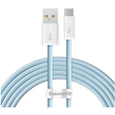Baseus Dynamic Series kabel USB - USB Typ C 100W 2m niebieski CALD000703