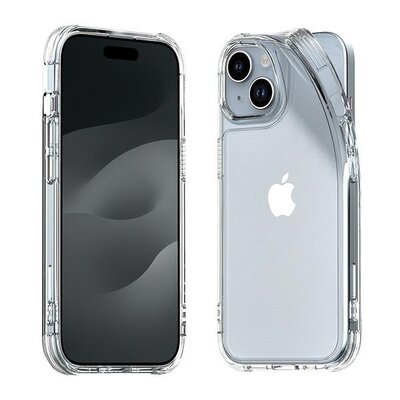 Etui ARAREE Flexield do Apple iPhone 15 Przezroczysty
