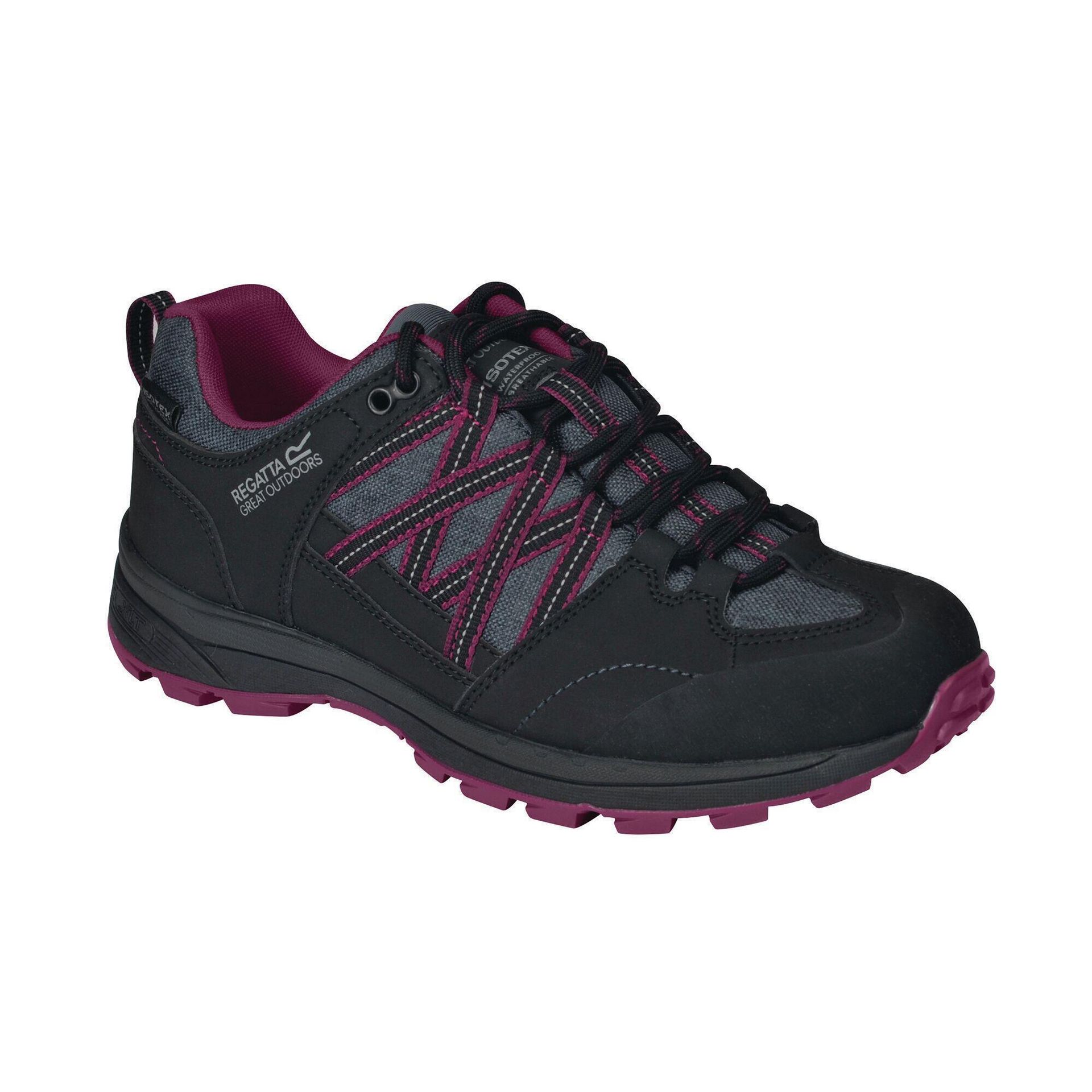 Regatta Damskie buty trekkingowe Chaussures Techniques De Marche Basses Samaris II, czarny - czarny lilia - 40 EU