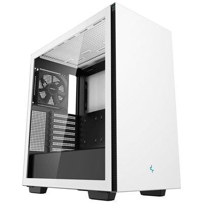 DeepCool CH510, tower case (Kolor: BIAŁY, tempered glass)
