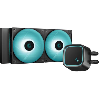 Deepcool LE500 CPU Liquid Cooler Black, Intel, AMD