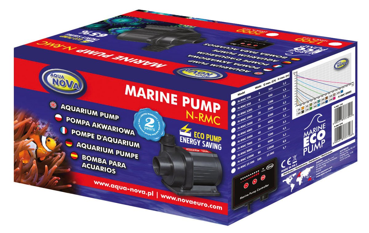 AQUA NOVA POMPA OBIEGOWA N-RMC 1200 l/h