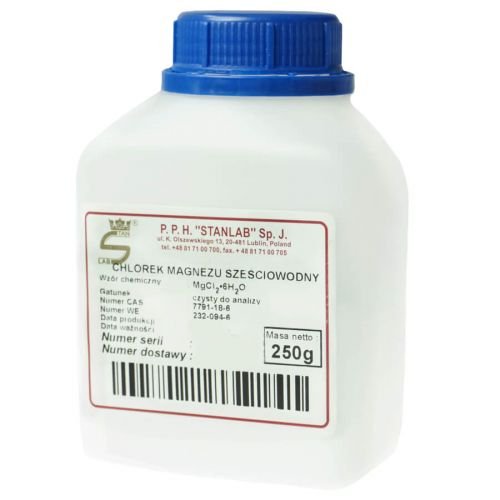 Chlorek Magnezu Sześciowodny CZDA 250g STANLAB