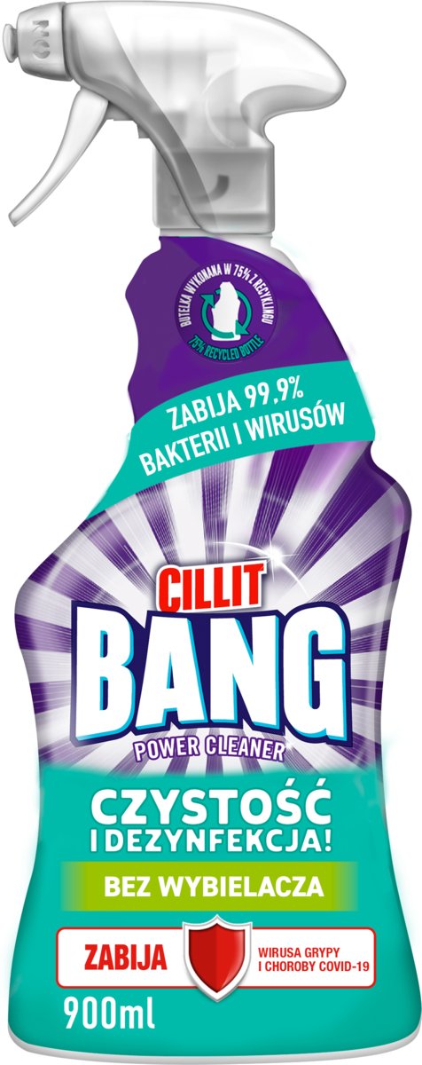 Cillit Bang Czystosc i Dezynfekcja 900ml Spray