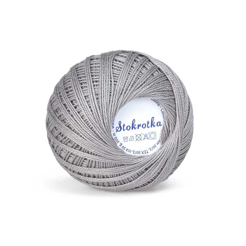 Kordonek Stokrotka nr 1457 popielaty