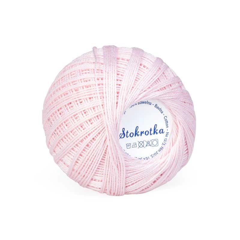 Kordonek Stokrotka nr 317 pudrowy róż 100% bawełna