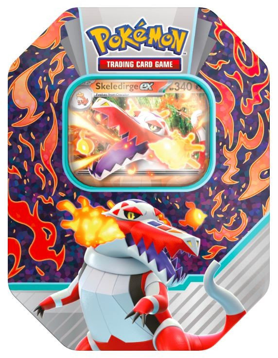 Pokemon TCG, Zestaw Paldea Partners Tin Skeledirge