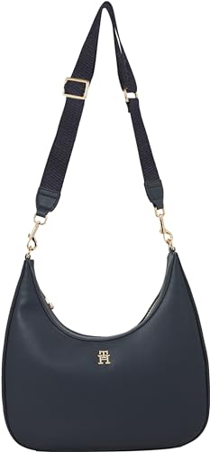 Tommy Hilfiger Damskie TH Essential SC Crossover Corp, niebieski (Space Blue), niebieski (Kosmiczny Błękit)