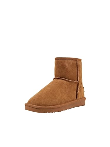 ESPRIT Przytulne damskie sztyblety, 235/CARAMEL, 36 EU, 235 Caramel, 36 EU