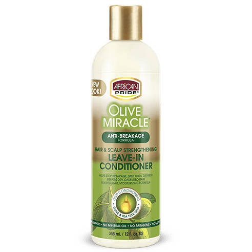 African Pride, Olive Miracle Leave-in Conditioner, Odżywka do włosów, 355ml