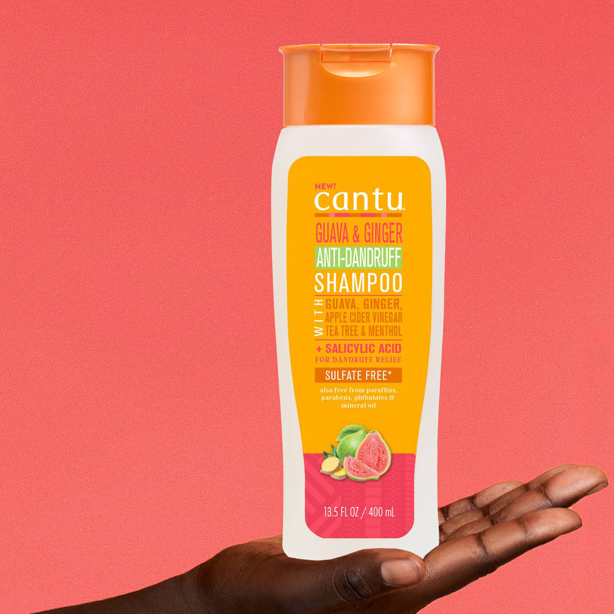 Cantu, Guava & Ginger Anti-Dandruff Shampoo, Szampon do włosów, 400ml