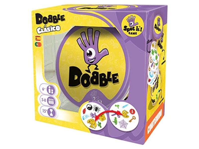 Asmodee – Dobble, Game of Skill Spanish Version Talla unica - Spanish Language