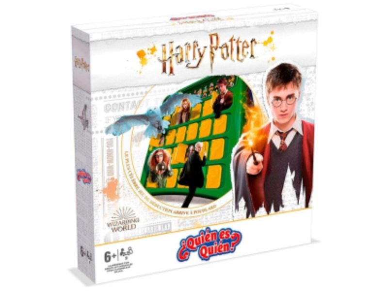 Winning Moves Who is Who Harry Potter - Questions and Answers Game - Guess the Wizard of Your Oponent without Racing to Magic - Spanish Version, Mul..