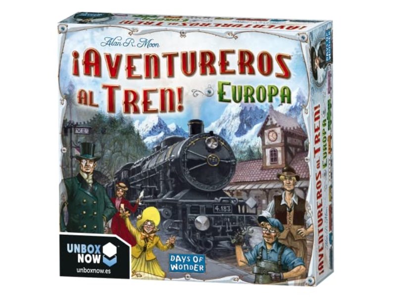 ¡Aventureros al tren! Edge Entertainment Board Game LFCABI127 - Spanish Language