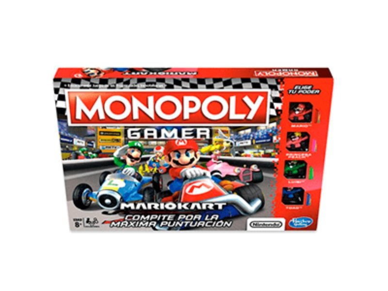 Monopoly – Gamer Mario Kart, Multicoloured (Hasbro E1870105)