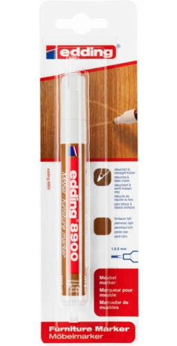Marker do mebli e-8900 EDDING, 1,5-2 mm, blister, jasny grusza