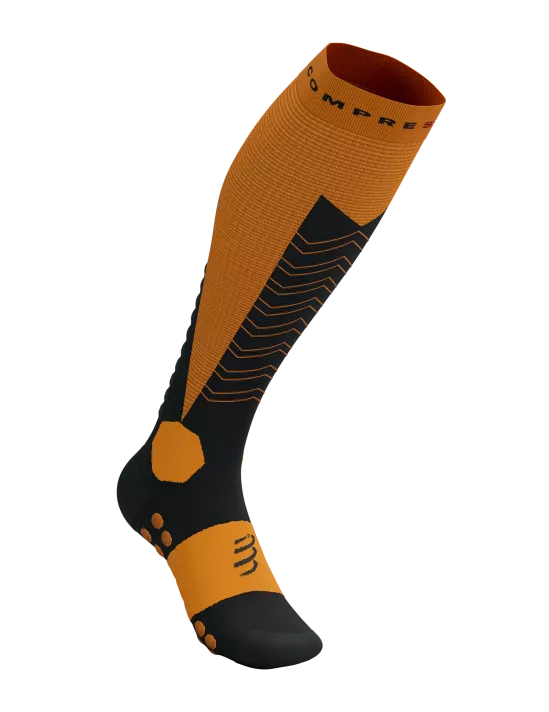 COMPRESSPORT skarpety kompresyjne narciarskie SKI MOUNTAINEERING FULL SOCKS autumn glory