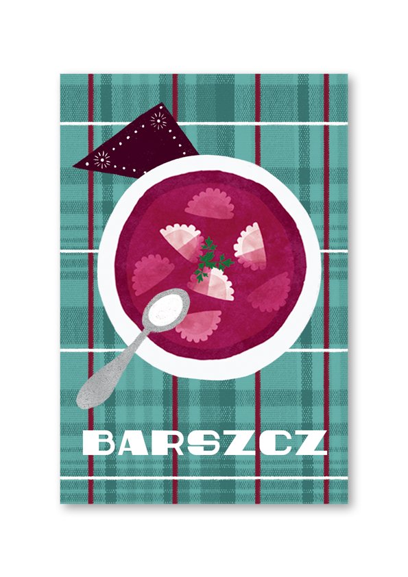 Pocztówka Barszcz