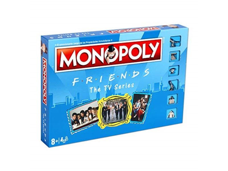 Eleven Force 12135 Monopoly, Fernsehserie „Friends“, mehrfarbig (evtl. nicht in deutscher Sprache), Bunt