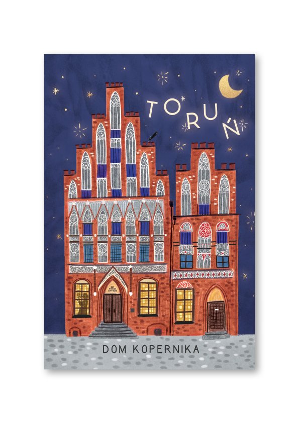 Pocztówka Dom Kopernika