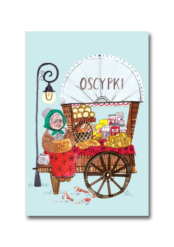 Pocztówka Oscypki