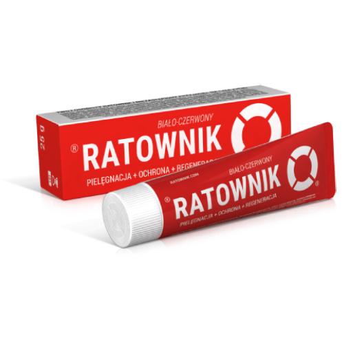 RATOWNIK Biało-czerwony Multiaktywna maść, 25 g