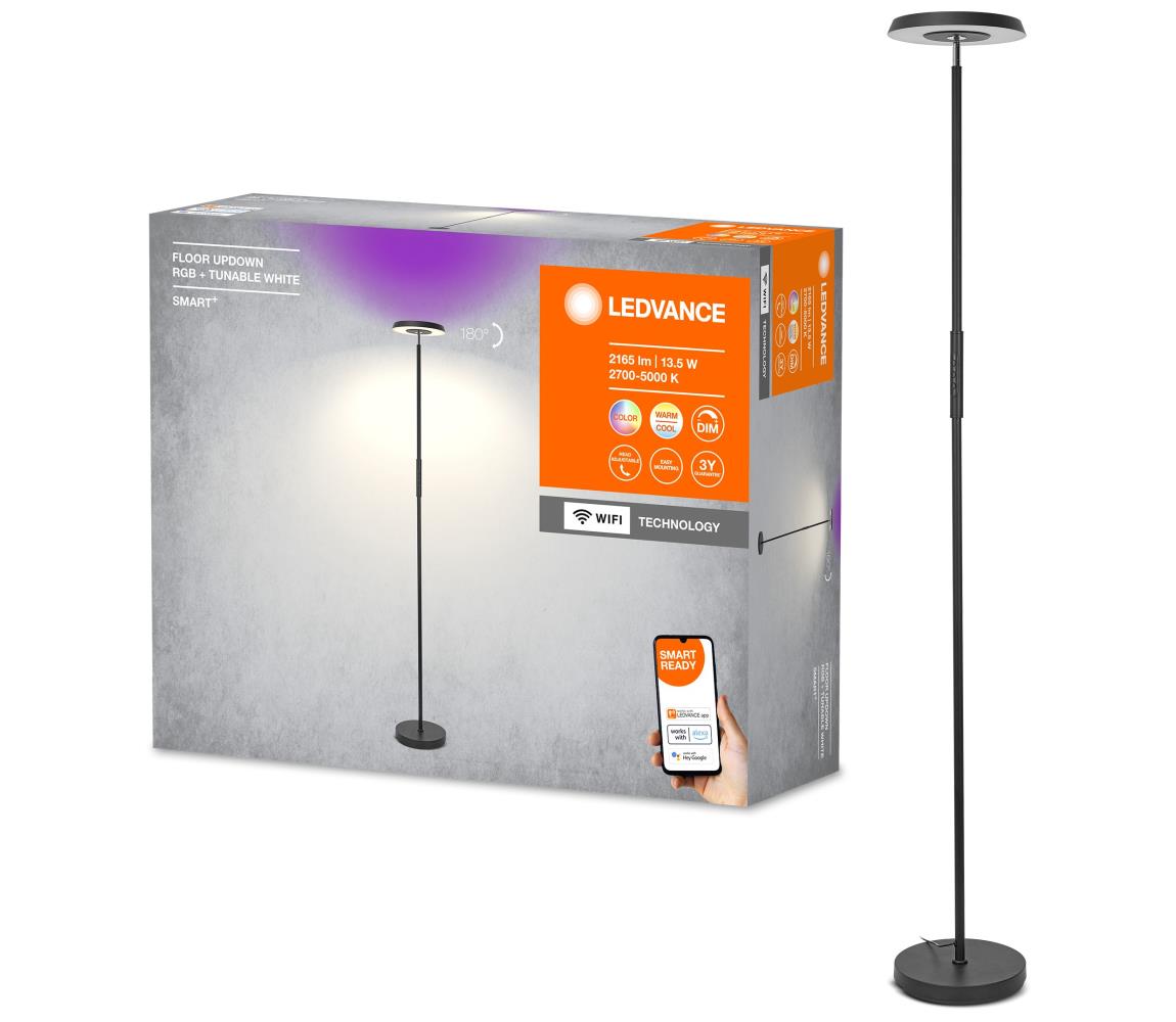 Ledvance - LED RGBW Ściemnialna lampa podłogowa SMART+ FLOOR LED/13,5W/230V Wi-Fi