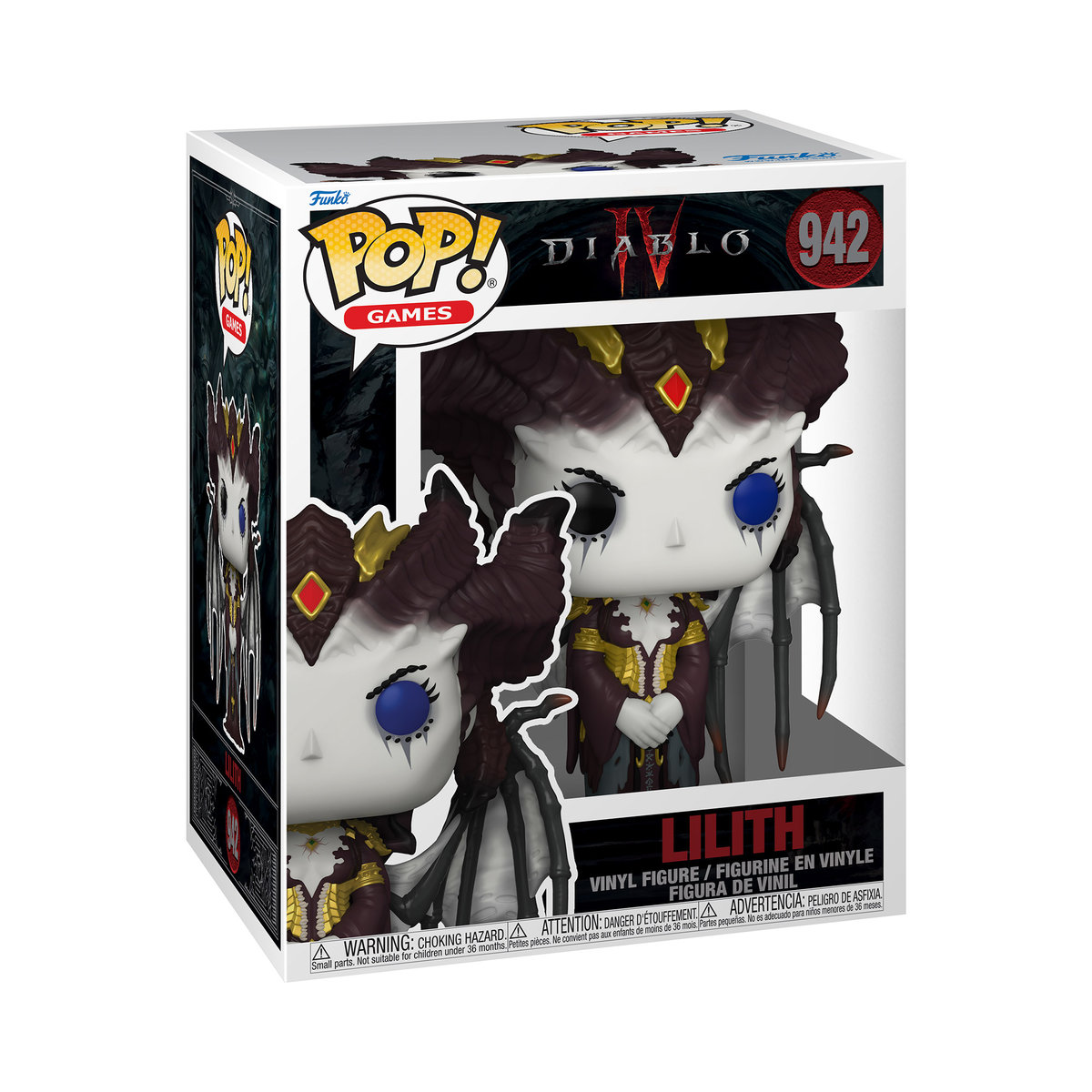 Funko POP! Games, figurka kolekcjonerska, Diablo 4, Lilith, 942