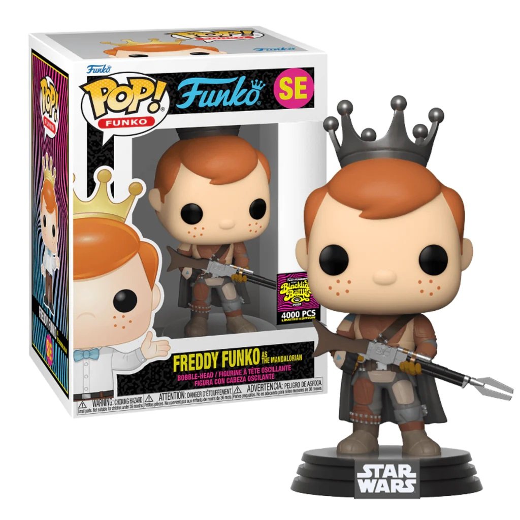 Freddy Funko as The Mandalorian 4000PCS - Star Wars - Funko pop #SE