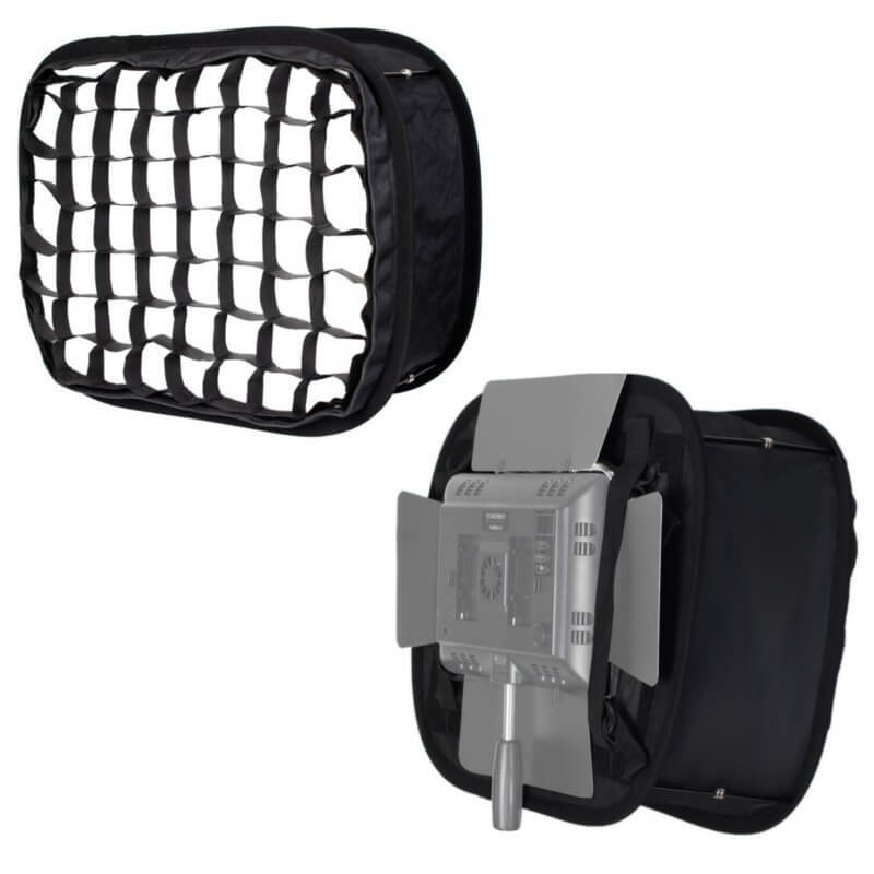 Softbox Mitoya Prostokątny 37X45Cm Na Lampę Led Z Gridem