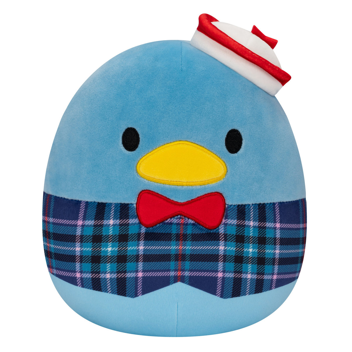 SQUISHMALLOWS Sanrio Plaid Hello Kitty, pluszak, 20 cm - Blue Plaid Tuxedo Sam