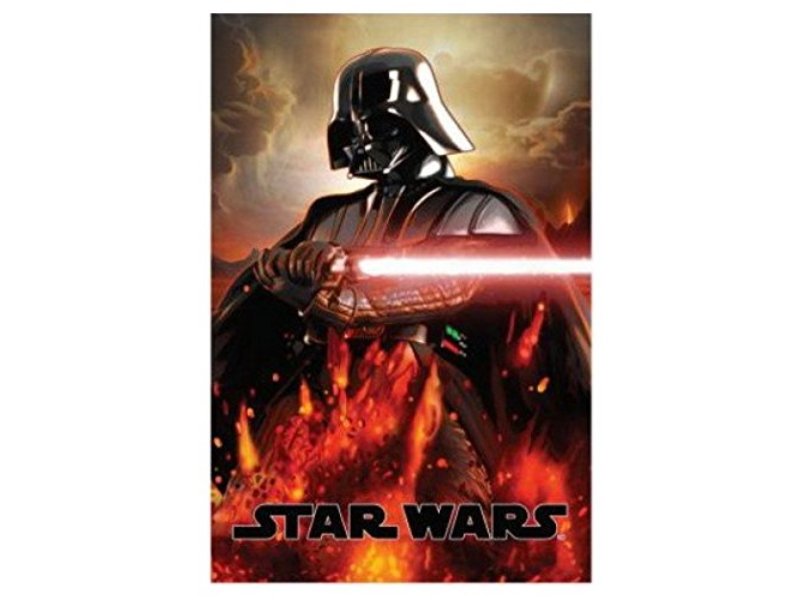 New Import Ni-720-175 Fleece Blanket With Star Wars Design, 30 X 12 X 12 Cm