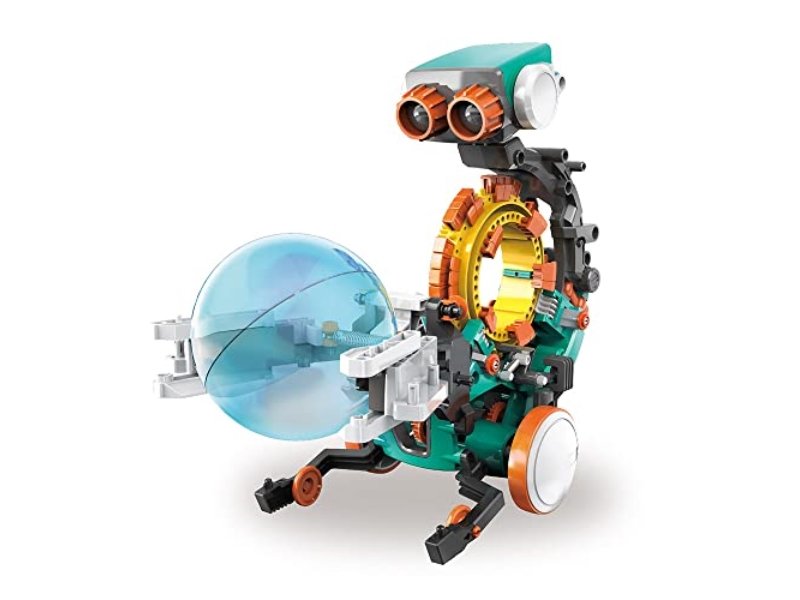CONSTRUCT & CREATE 5 in 1 Mechanical Coding Robot