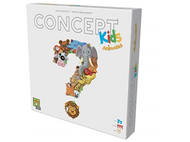 Repos Production CKASP01 UNbox Now-Concept Kids-Board Game in Spanish, Multicoloured