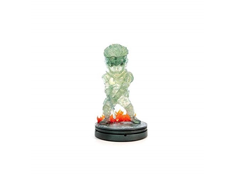 First4Figures MGSSSSDSCS Snake SD Stealth Camo. Clear (Metal Gear Solid) PVC Green Collectable Figurine
