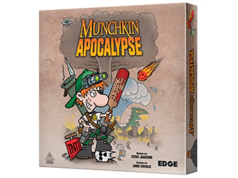 Edge Entertainment- Munchkin Apocalypse – Spanish, Colour (EESJMA01)