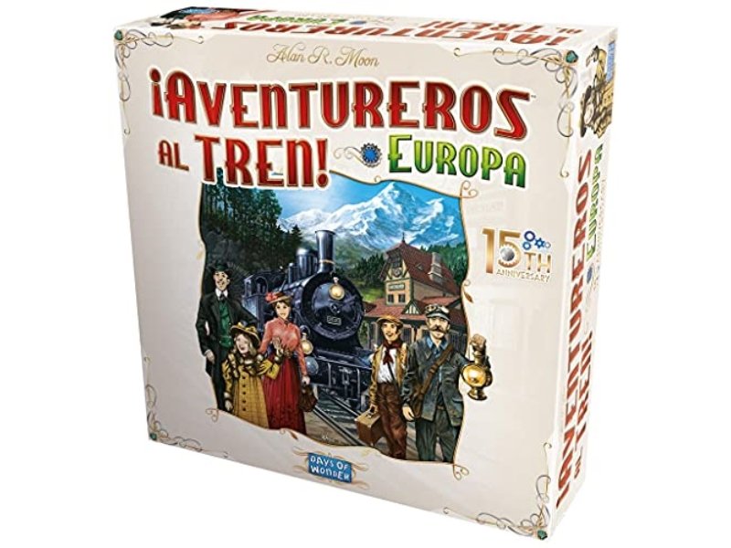 Days of Wonder Adventurers to the Train Europe: 15th Anniversary - Board Game