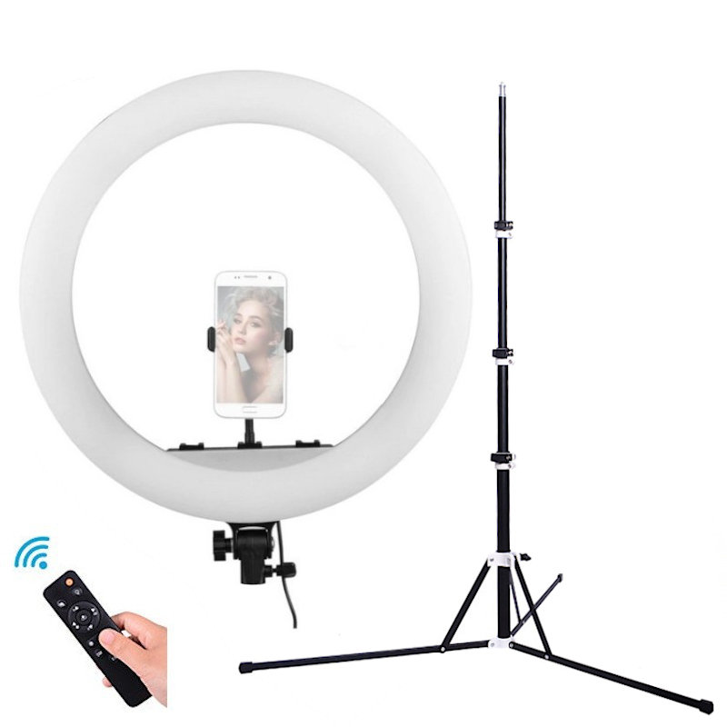 *ZESTAW* Lampa LED Ring MITOYA MTY-18C 45cm + statyw YOGA