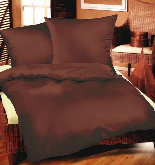 Pościel 160x200 Jednobarwna Brązowa nr.26
