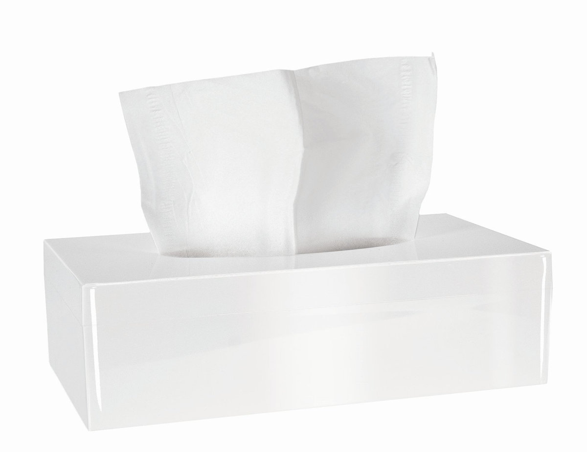 Kleine Wolke Tissue Box Pojemnik na chusteczki biały M