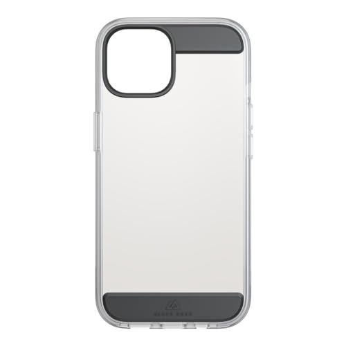 Black Rock Etui na telefon iPhone 15 (cienkie, TPU, wyściółka TPU, wytrzymałe, amortyzujące, antybakteryjne, przezroczyste, etui na telefon komórkowy iPhone 15, etui, etui na telefon komórkowy),