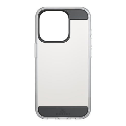Black Rock Etui do iPhone 15 Pro (cienkie, TPU, wyściółka TPU, wytrzymałe, amortyzujące, antybakteryjne, przezroczyste, etui na telefon komórkowy iPhone 15 Pro, etui, etui na telefon komórkowy),