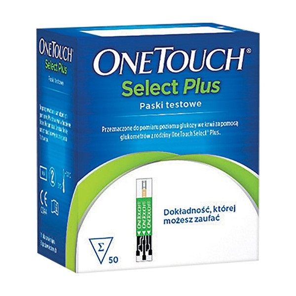 OneTouch Select Plus 50 Pasków Testowych