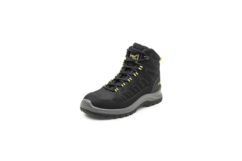 Gevavi Męskie buty GS49 Constuction Shoe, 00-ZWART, 42 EU, 00 Zwart, 42 EU